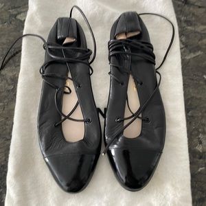 Barely worn chanel ballet flats